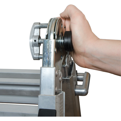 Telescoping Multi-Position Ladder, 2.916' - 9.75', Aluminum, 300 lbs., CSA Grade 1A PB Rental Co. Ltd.
