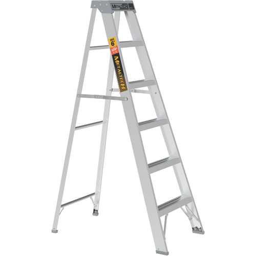 Step Ladder, 6', Aluminum, 225 lbs. Capacity, Type 2 PB Rental Co. Ltd.