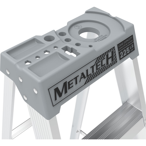 Step Ladder with Paint Tray, 10', Aluminum, 225 lbs. Capacity, Type 2 PB Rental Co. Ltd.