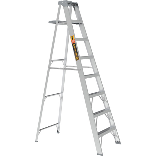 Step Ladder with Paint Tray, 8', Aluminum, 225 lbs. Capacity, Type 2 PB Rental Co. Ltd.