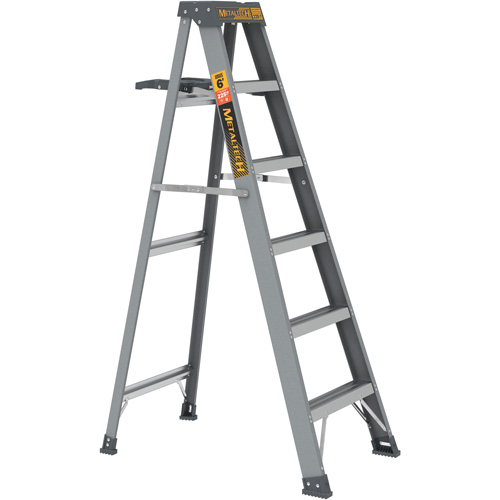 Step Ladder with Paint Tray, 6', Fibreglass, 225 lbs. Capacity, Type 2 PB Rental Co. Ltd.