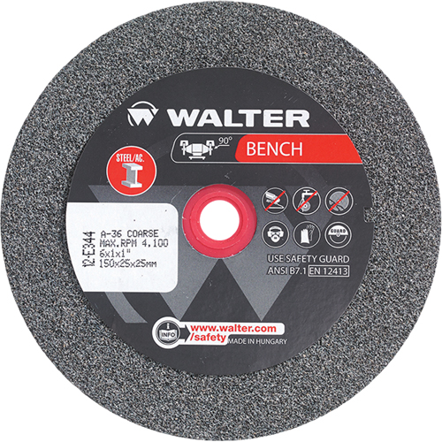 Bench Grinding Wheels, 6" x 1", 1" Arbor, 1 PB Rental Co. Ltd.