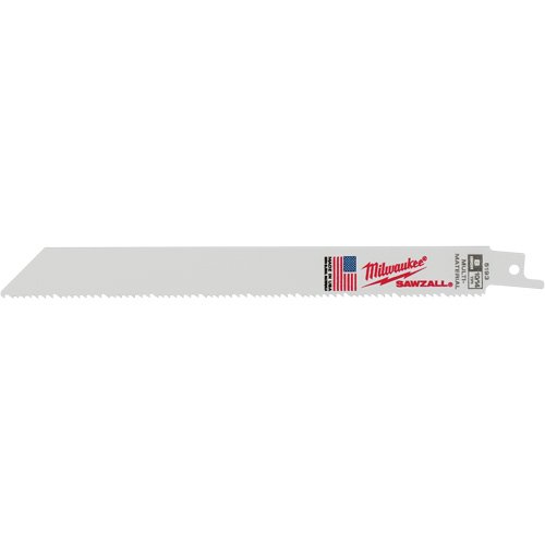 Sawzall&reg; Reciprocating Saw Blade, Bi-Metal, 10-14 TPI, 8" L x 5/8" W PB Rental Co. Ltd.