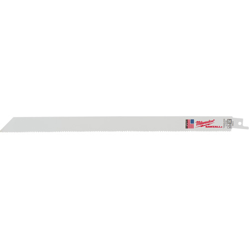 Lame de scie alternative Sawzall, Bim&eacute;tal, 10/14 Dents par pouce, 12" lo PB Rental Co. Ltd.