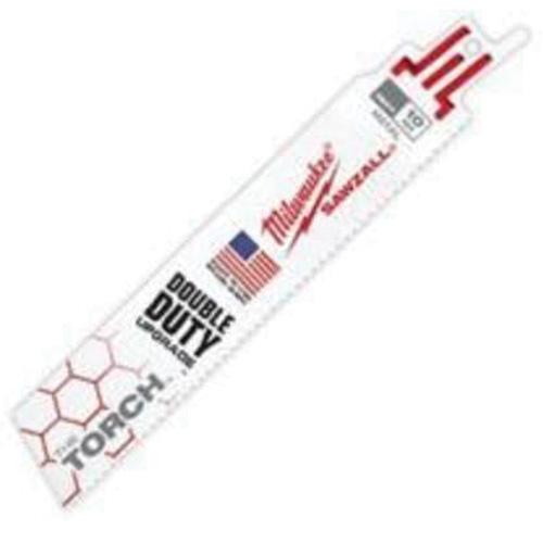 Lame The Torch Sawzall, Bim&eacute;tal, 10 Dents par pouce, 6" lo x 1" la PB Rental Co. Ltd.