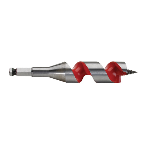 Longue m&egrave;che h&eacute;licoidale pour perceuse, Diam&egrave;tre de 1-1/8", Cannelure 3", Tige 7/16" hexagonal PB Rental Co. Ltd.