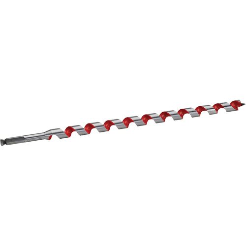 Longue m&egrave;che h&eacute;licoidale pour perceuse, Diam&egrave;tre de 1-1/16", Cannelure 15", Tige 7/16" hexagonal PB Rental Co. Ltd.