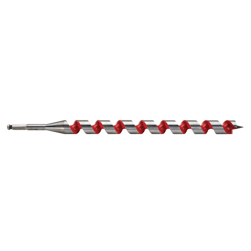 Longue m&egrave;che h&eacute;licoidale pour perceuse, Diam&egrave;tre de 1-1/8", Cannelure 15", Tige 7/16" hexagonal PB Rental Co. Ltd.
