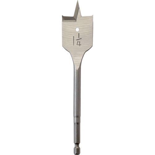 M&egrave;che plate, Diam&egrave;tre de 1-1/4", Tige 1/4" hex, Longeur de 6" PB Rental Co. Ltd.