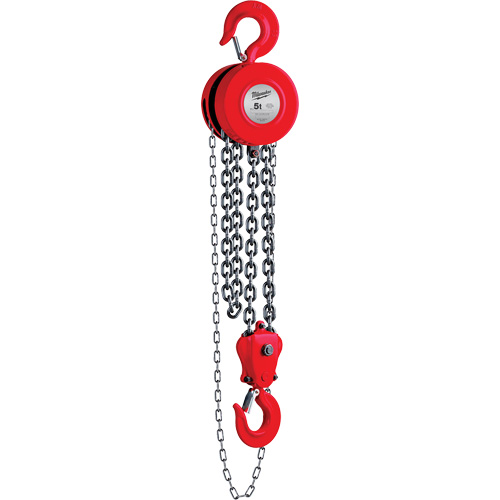 Chain Hoist, 8' Lift, 11023 lbs. (5 tons) Capacity PB Rental Co. Ltd.