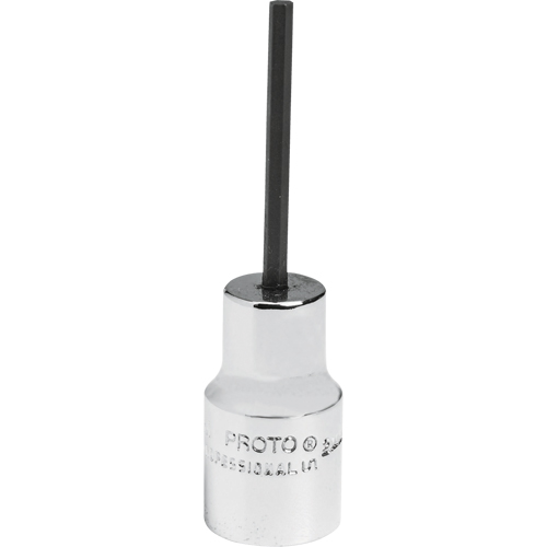 Standard Bit Socket, Hex, 2.5 mm x 1-7/8" L, 1/4" Drive PB Rental Co. Ltd.
