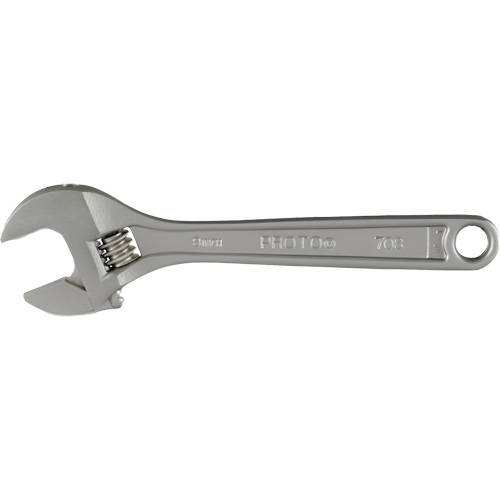 Adjustable Wrench With CLIK-STOP&reg;, 8" L, Plain PB Rental Co. Ltd.