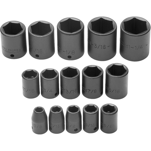 Socket Set, 6 Pcs, Impact, 1/2" Drive Size PB Rental Co. Ltd.