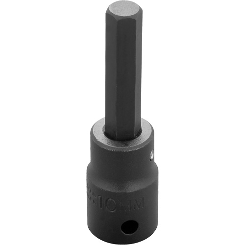 Socket Bit, Hex, 10 mm x 3-1/4" L, 1/2" Drive PB Rental Co. Ltd.