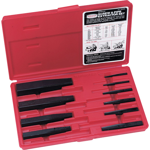 Jeu d'extracteurs de vis PROTO PB Rental Co. Ltd.