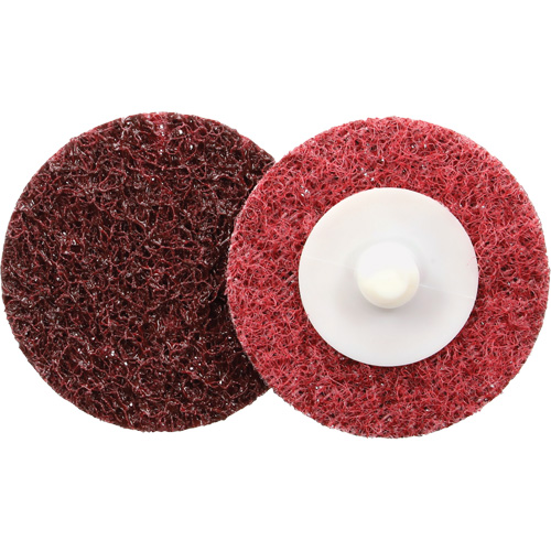 Disque de conditionnement de surface &agrave; remplacement rapide Standard Abrasives, 2" dia., Grain Moyen, Oxyde d'aluminium PB Rental Co. Ltd.