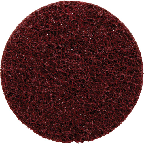 Disque de conditionnement de surface &agrave; remplacement rapide Standard Abrasives, 3" dia., Grain Moyen, Oxyde d'aluminium PB Rental Co. Ltd.
