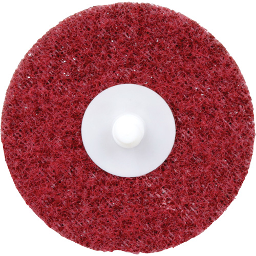 Disque de conditionnement de surface &agrave; remplacement rapide Standard Abrasives, 3" dia., Grain Moyen, Oxyde d'aluminium PB Rental Co. Ltd.