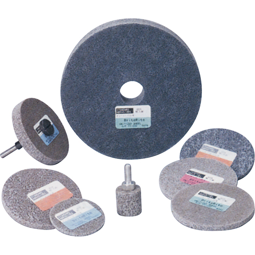 Meule homog&egrave;ne &agrave; faible densit&eacute; de s&eacute;rie 500 Standard Abrasives, 3" x 1/4", Arbre de 1/4", Grain de Moyen, Oxyde d'aluminium PB Rental Co. Ltd.