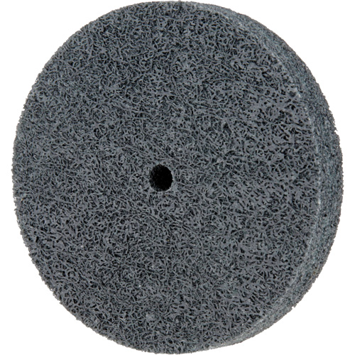 Meule homog&egrave;ne &agrave; faible densit&eacute; de s&eacute;rie 500 Standard Abrasives, 3" x 1/2", Arbre de 1/4", Grain de Fin, Carbure de silicium PB Rental Co. Ltd.