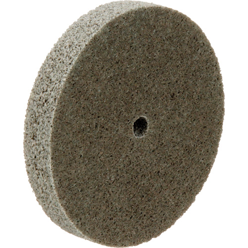 Standard Abrasives Unitized Wheel, 3" x 1/2", 1/4" Arbor, Medium Grit, Aluminum Oxide PB Rental Co. Ltd.