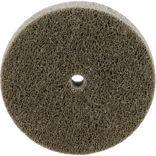 Standard Abrasives Unitized Wheel, 3" x 1/2", 1/4" Arbor, Medium Grit, Aluminum Oxide PB Rental Co. Ltd.