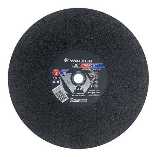 Chopcut Cut-Off Wheel, 16" x 7/8", 1" Arbor, Type 1, Aluminum Oxide, 3800 RPM PB Rental Co. Ltd.