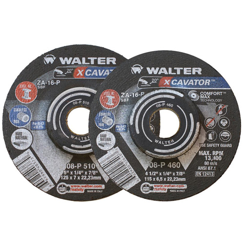 XCAVATOR Grinding Wheel, 9" x 1/4", 7/8" Arbor, Zirconium, Type 27 PB Rental Co. Ltd.