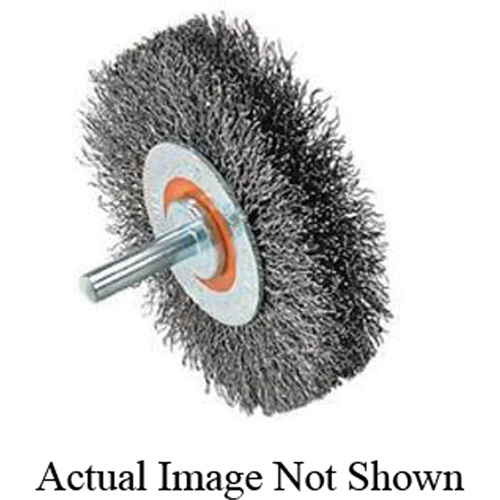 Disque mont&eacute; &agrave; fils cr&ecirc;p&eacute;s, 3" dia., Fils 0,0118" PB Rental Co. Ltd.