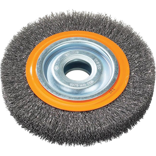 Brosses rotatives &agrave; fils torsad&eacute;s d'&eacute;tabli, 6" dia., Fils 0,0118", Arbre 1/2" - 1/4" PB Rental Co. Ltd.