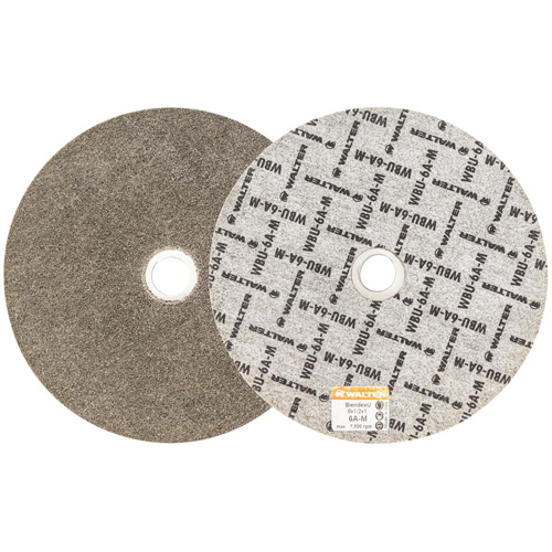 Disque de finition Blendex U, 6" dia., Grain 6AM, Carbure de silicium PB Rental Co. Ltd.