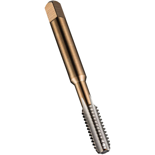 Taraud pour tuyau &agrave; usage g&eacute;n&eacute;ral, 22-1,5, 4 cannelures, 118 mm lo, Conique, Acier rapide PB Rental Co. Ltd.