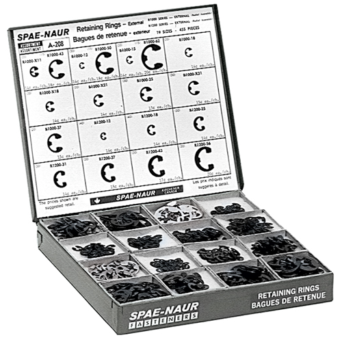 Assortiments d'anneaux externes de retenue PB Rental Co. Ltd.