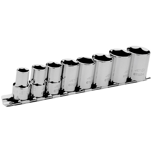 Jeu de douilles SAE, 8 Mcx, Prise de 3/8" PB Rental Co. Ltd.