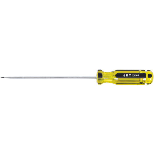 SDS-6R Slot Jumbo Handle Screwdriver, 3/16" Tip, Round, Plastic Handle PB Rental Co. Ltd.