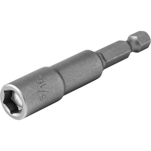 Nut Driver, 5/16" Tip, 1/4" Drive, 2-9/16" L, Magnetic PB Rental Co. Ltd.