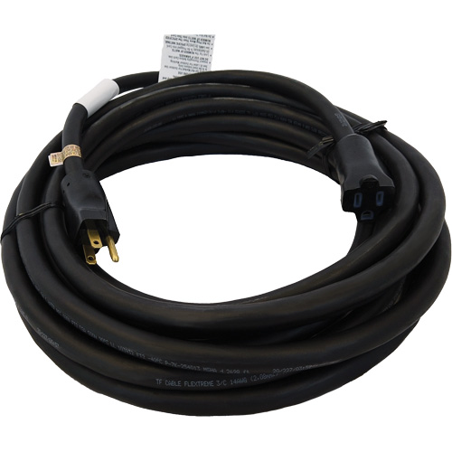 Heavy-Duty Neoprene Extension Cords, Indoor/Outdoor, SOOW, 14/3 AWG, 15 A, 25' PB Rental Co. Ltd.
