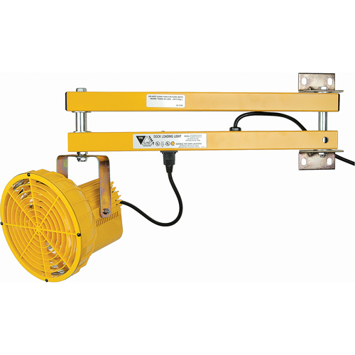 Dock Lights, 24" Arm, 50 W, High Pressure Sodium Lamp, Polycarbonate PB Rental Co. Ltd.