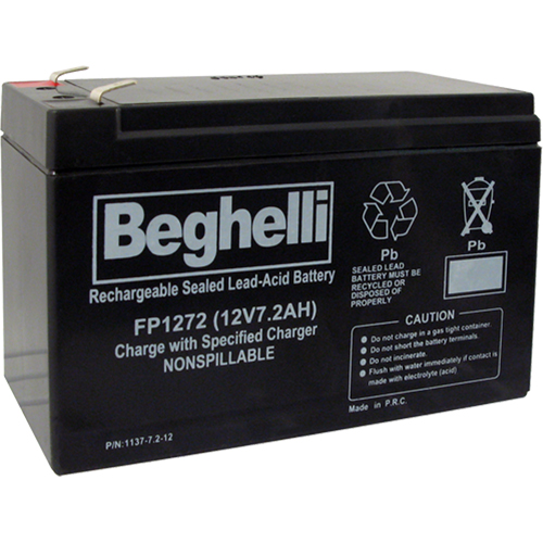 Sealed Lead Acid Batteries, 12 V, 7.2 Ah PB Rental Co. Ltd.