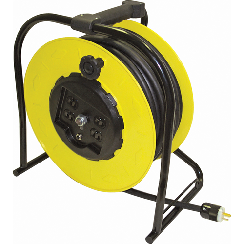 Hand-Wind Electric Cable Reels, 12", 15 A PB Rental Co. Ltd.