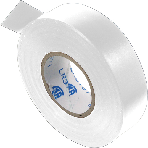 Electrical Tape, 19 mm (3/4") x 20.1 m (66'), White, 7 mils PB Rental Co. Ltd.