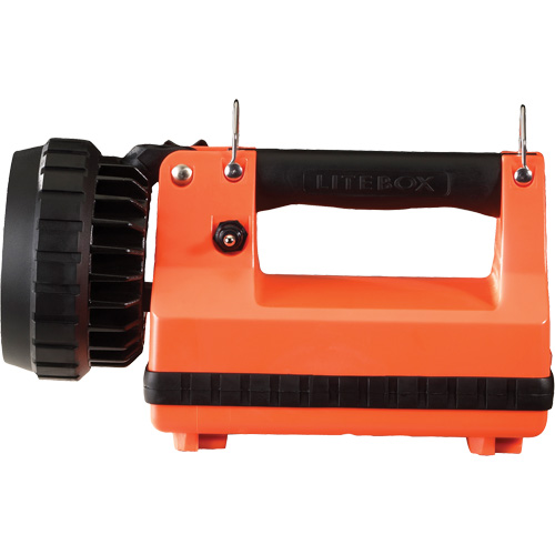 E-Flood&reg; FireBox&reg; Lantern, LED, 615 Lumens, 8 Hrs. Run Time, Rechargeable Batteries, Included PB Rental Co. Ltd.