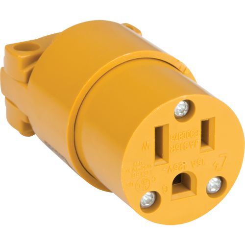 Connecteur de mise &agrave; la terre en PVC, 5-15R, Plastique PB Rental Co. Ltd.