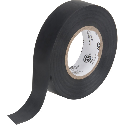 Electrical Tape, 19 mm (3/4") x 18 M (60'), Black, 7 mils PB Rental Co. Ltd.