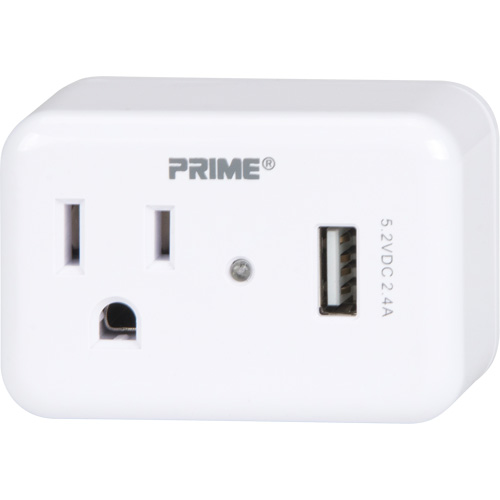 Prime&reg; USB Charger with Surge Protector PB Rental Co. Ltd.