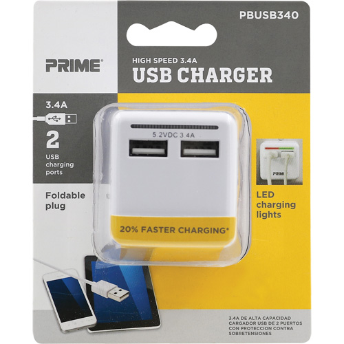 Prime&reg; High-Speed USB Charger PB Rental Co. Ltd.