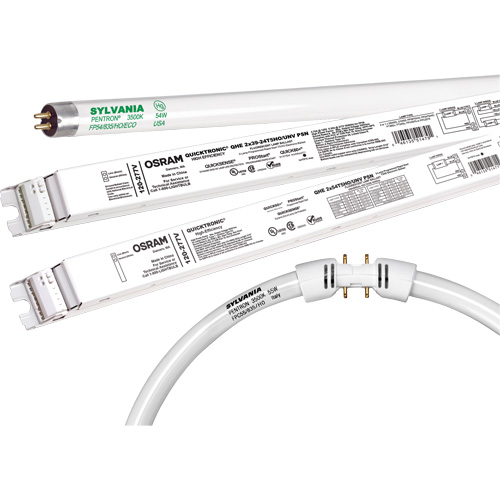 Ballast PROStart &agrave; efficacit&eacute; &eacute;lev&eacute;e QUICKTRONIC de Sylvania PB Rental Co. Ltd.