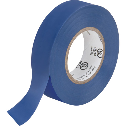 Electrical Tape, 19 mm (3/4") x 18 M (60'), Blue, 7 mils PB Rental Co. Ltd.
