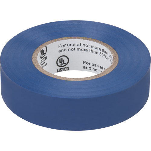 Electrical Tape, 19 mm (3/4") x 18 M (60'), Blue, 7 mils PB Rental Co. Ltd.