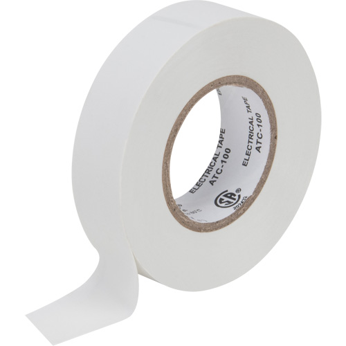 Ruban isolant, 19 mm (3/4") x 18 m (60'), Blanc, 7 mils PB Rental Co. Ltd.